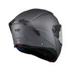 Casca Mt Helmets Atom 2 SV Pure A2 titanium mat Pinlock inclus