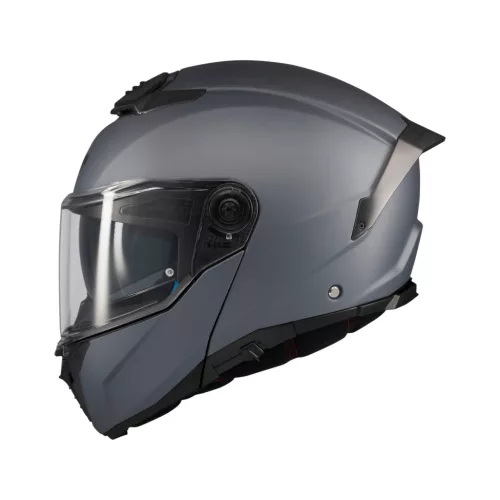 Casca Mt Helmets Atom 2 SV Pure A2 titanium mat Pinlock inclus
