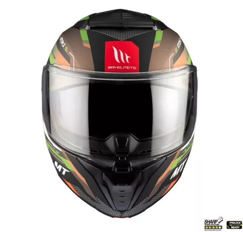 Casca Mt Helmets Atom 2 SV Bast A6 military Pinlock Ready