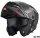 Casca Mt Helmets Atom 2 SV Bast D5 negru/gri mat Pinlock Ready