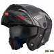 Casca Mt Helmets Atom 2 SV Bast D5 negru/gri mat Pinlock Ready