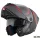 Casca Mt Helmets Atom 2 SV Emalla B15 gri/rosu mat Pinlock Ready