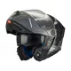 Casca Mt Helmets Atom 2 SV Highlands C2 negru lucios/gri/alb Pinlock inclus