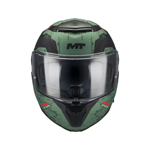 Casca Mt Helmets Atom 2 SV Highlands C6 verde mat