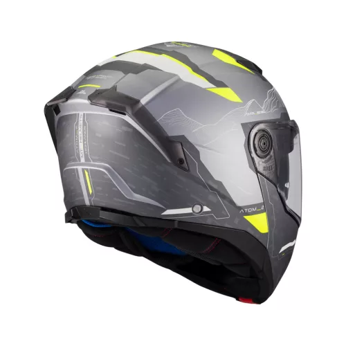 Casca Mt Helmets Atom 2 SV Highlands E2 gri mat