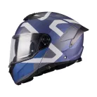 Casca Mt Helmets Atom 2 SV Dexter C2 albastru mat/gri Pinlock inclus