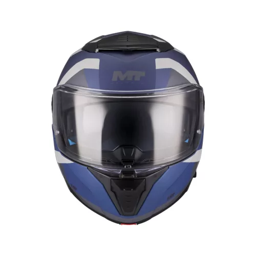 Casca Mt Helmets Atom 2 SV Dexter C2 albastru mat/gri Pinlock inclus