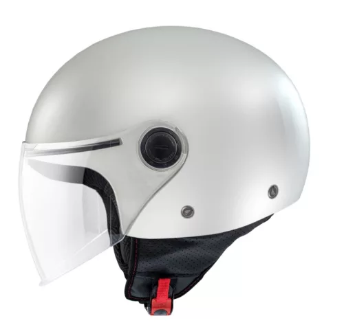 Casca Mt Helmets Street S A0 alb lucios