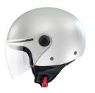 Casca Mt Helmets Street S A0 Alb Lucios