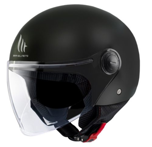 Casca Mt Helmets Street S A1 negru mat - omologare noua ECE 22.06 - Negru mat , XXS