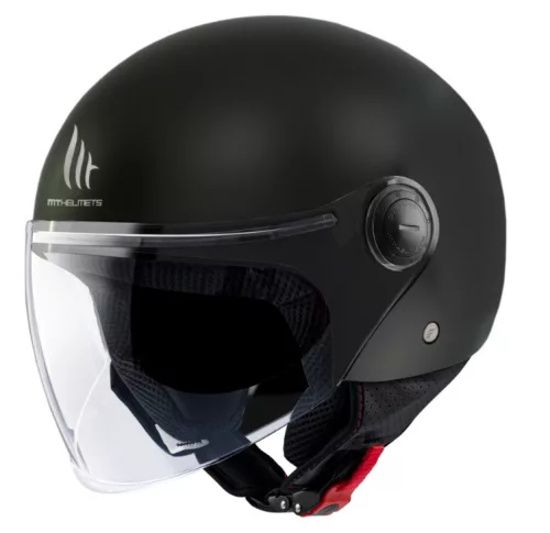 Casca Mt Helmets Street S A1 negru lucios