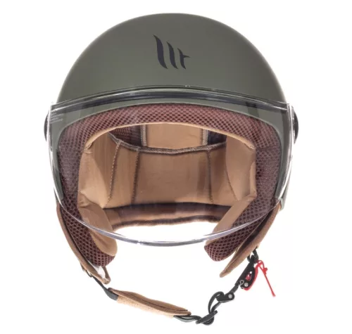 Casca Mt Helmets Street S A6 verde mat