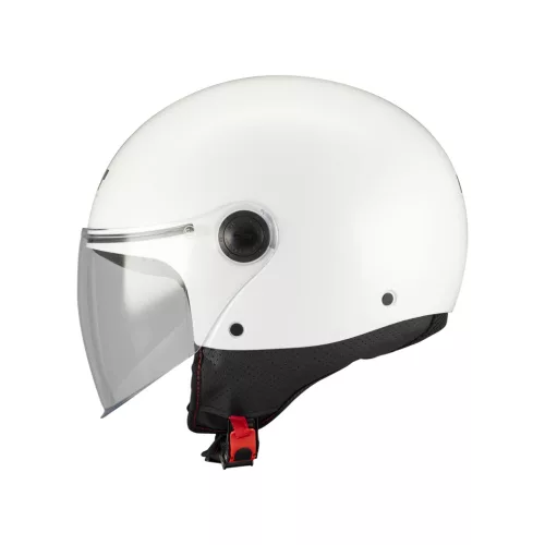 Casca Mt Helmets Street S A0 alb lucios
