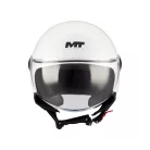 Casca Mt Helmets Street S A0 alb lucios