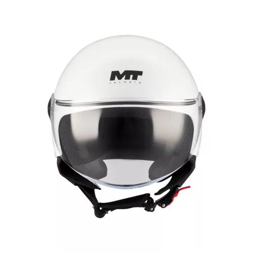 Casca Mt Helmets Street S A0 alb lucios