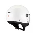 Casca Mt Helmets Street S A0 alb lucios
