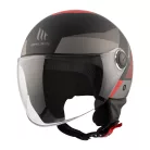 Casca Mt Helmets Street S Poke B5 rosu mat