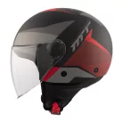 Casca Mt Helmets Street S Poke B5 rosu mat