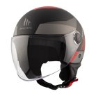 Casca Mt Helmets Street S Poke B5 Rosu Mat