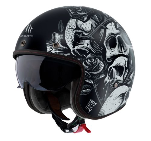 Casca Mt Helmets Le Mans 2 S SV Breakout B2 negru mat - omologare noua ECE 22.06 - Negru mat