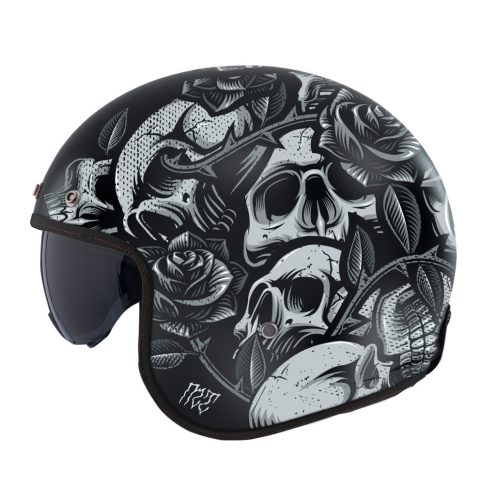 Casca Mt Helmets Le Mans 2 S SV Breakout B2 negru mat - omologare noua ECE 22.06 - Negru mat