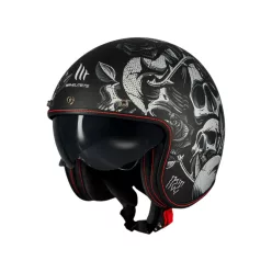 Casca Mt Helmets Le Mans 2 S SV Breakout B2 negru mat
