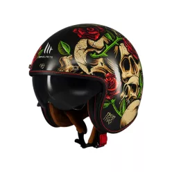 Casca Mt Helmets Le Mans 2 S SV Breakout B9 rosu lucios