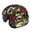 Casca Mt Helmets Le Mans 2 S SV Breakout B9 rosu lucios - omologare noua ECE 22.06 - Rosu lucios