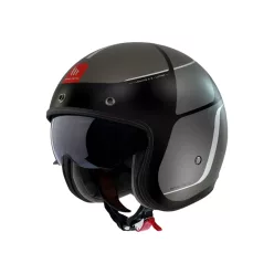 Casca Mt Helmets Le Mans 2 S SV Luther B12 gri mat