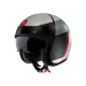 Casca Mt Helmets Le Mans 2 S SV Luther B15 rosu/gri mat