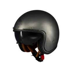 Casca Mt Helmets Le Mans 2 S SV Scratched Chrome A2 gri mat