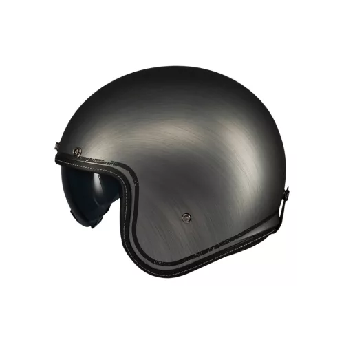 Casca Mt Helmets Le Mans 2 S SV Scratched Chrome A2 gri mat
