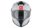 Casca Mt Helmets Targo S A12 gri lucios