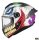 Casca MT Targo S Joke A5 alb lucios - omologare noua ECE 22-06  MT-V-14B - Alb lucios