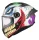 Casca Mt Helmets Targo S Joke A5 alb lucios