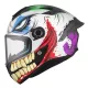 Casca Mt Helmets Targo S Joke A5 alb lucios
