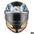 Casca MT Targo S Joke A5 alb lucios - omologare noua ECE 22-06  MT-V-14B - Alb lucios