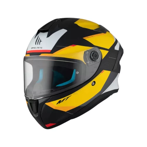 Casca Mt Helmets Targo S Kay B3 galben mat