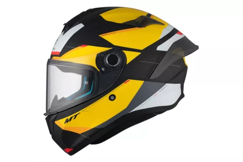 Casca Mt Helmets Targo S Kay B3 galben mat