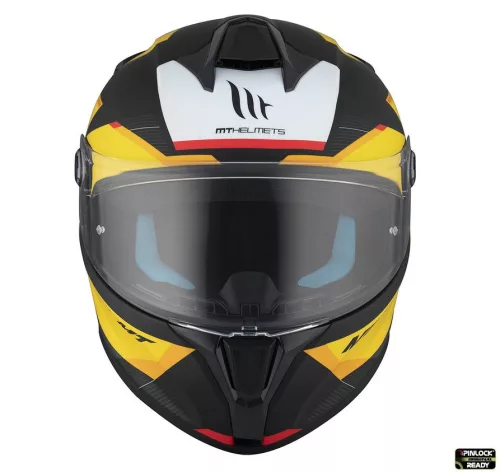 Casca Mt Helmets Targo S Kay B3 galben mat