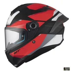 Casca Mt Helmets Targo S Kay B5 rosu mat