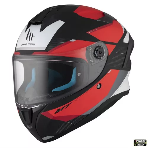 Casca Mt Helmets Targo S Kay B5 rosu mat