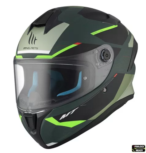 Casca Mt Helmets Targo S Kay C6 verde mat