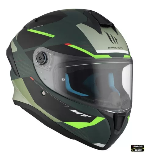 Casca Mt Helmets Targo S Kay C6 verde mat