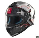 Casca MT Targo S Brik C0 gri lucios - omologare noua ECE 22-06  MT-V-14B - Gri lucios