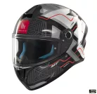 Casca Mt Helmets Targo S Brik C0 gri lucios