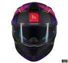 Casca MT Targo S Brik C8 roz mat - omologare noua ECE 22-06  MT-V-14B - Roz mat