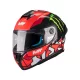 Casca Mt Helmets Targo S Piqueras B5 rosu lucios