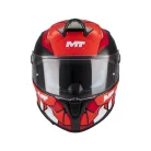 Casca Mt Helmets Targo S Piqueras B5 rosu lucios