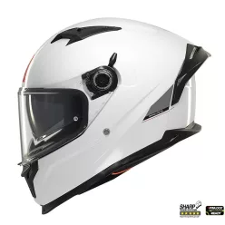 Casca Mt Helmets Braker SV A0 alb lucios